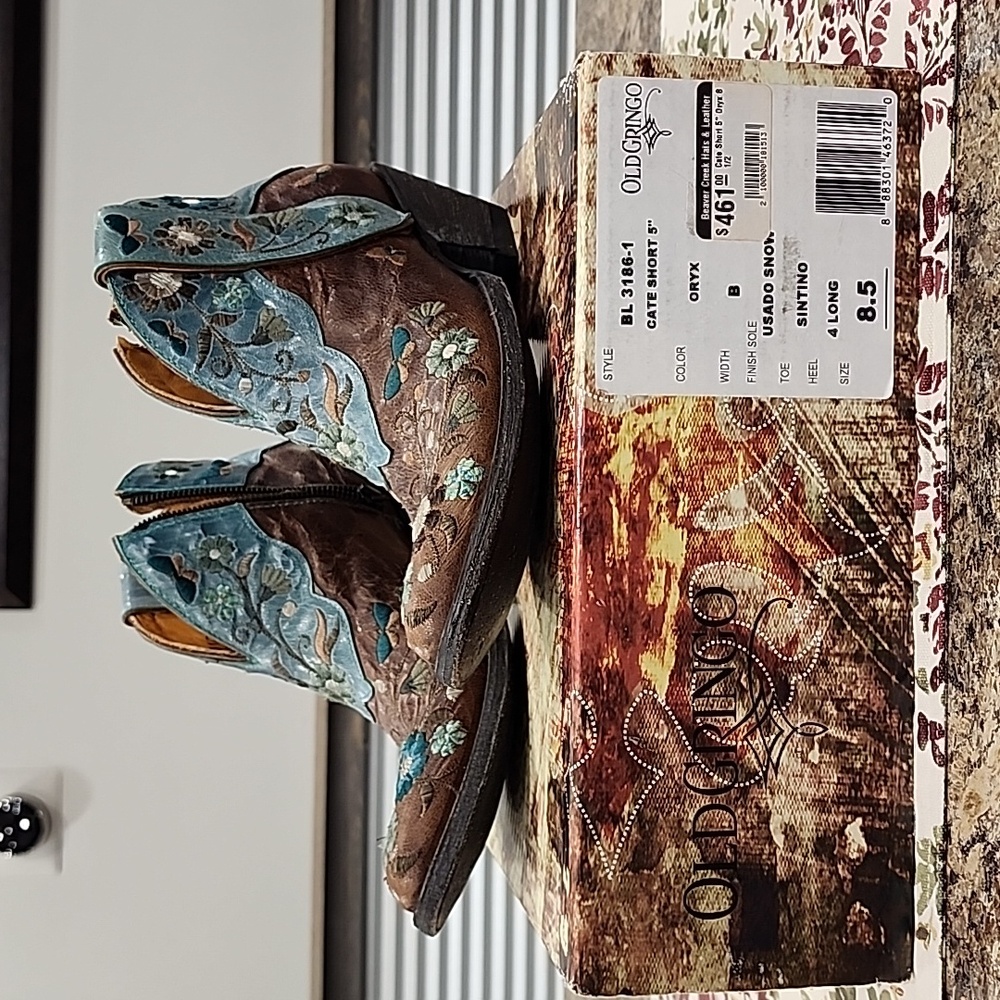 Old Gringo Cate Short 5" Size 8.5